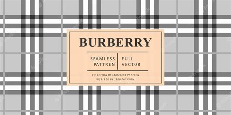 Burberry Check Vectors 